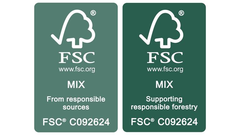 Nieuw FSC mix label
